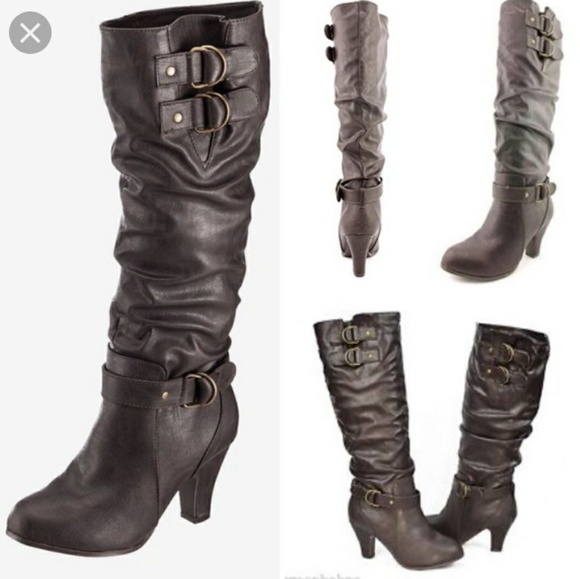 Rampage Shoes - NEW Rampage Eleanor Women Brown Dress Boots 6M